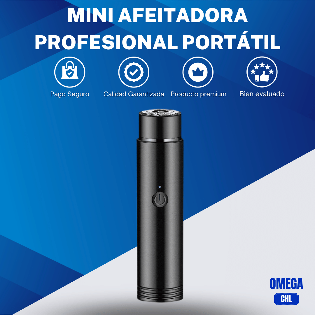 Mini afeitadora profesional portátil