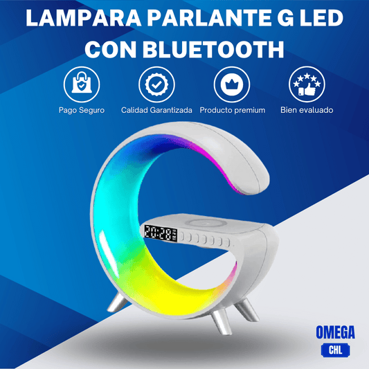 Lampara Parlante G Led con Bluetooth