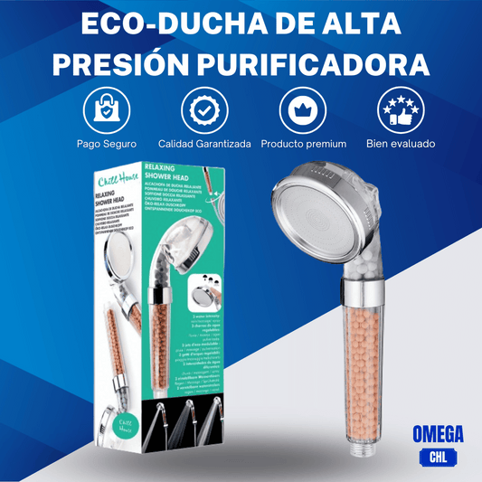 Eco-Ducha de alta presión ahorradora purificadora