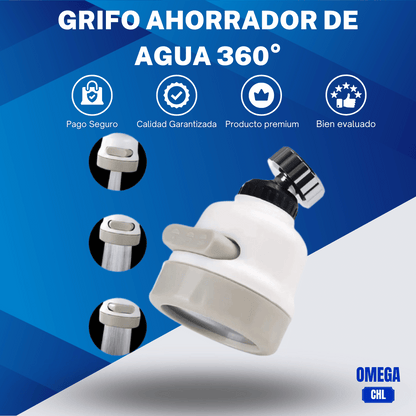 GRIFO AHORRADOR DE AGUA 360°